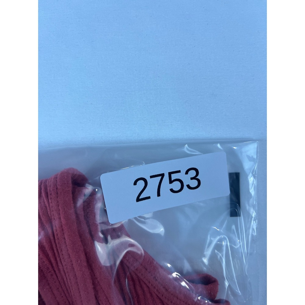 Urban Outfitters Out From Under Ribbed Snap Button Crop Tank Top Red XS‎ - Picture 7 of 8